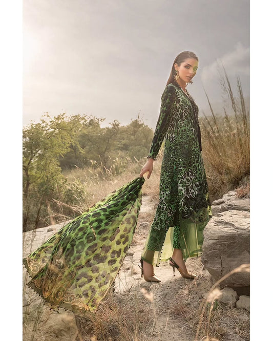 Maria B MPrints Linen 9A