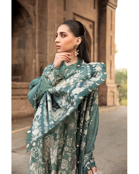 Maria B MPrints Linen 8A