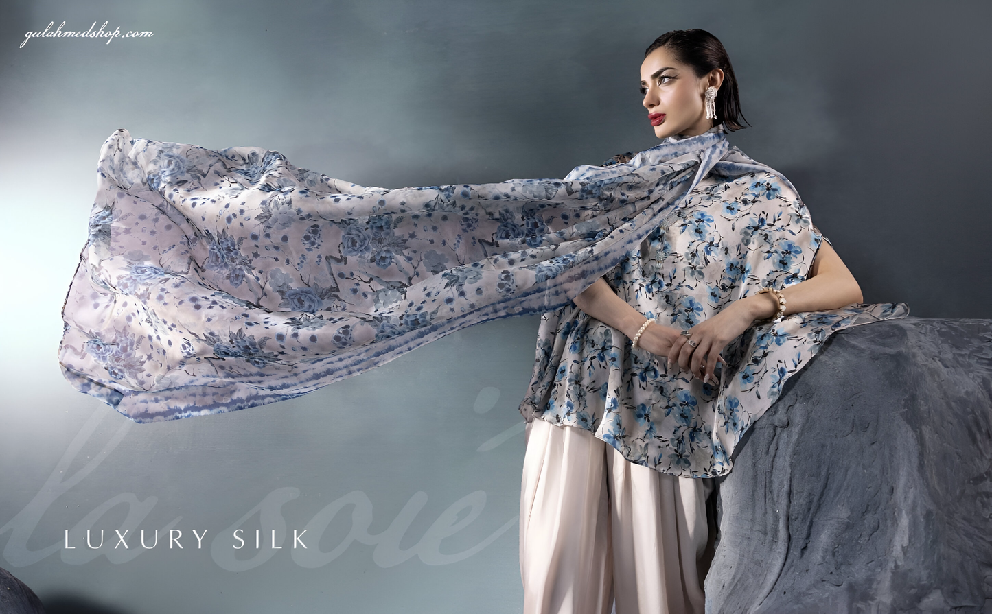 GulAhmed Silk S42007