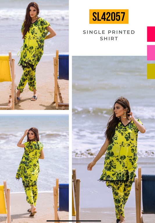 Single Kurti Gul Ahmed Yolo SL42057