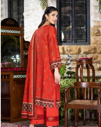 Red collection gul-ahmed 1