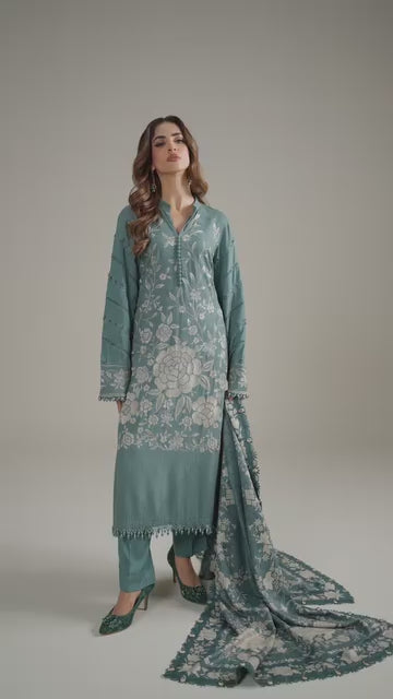 Maria B MPrints Linen 8A